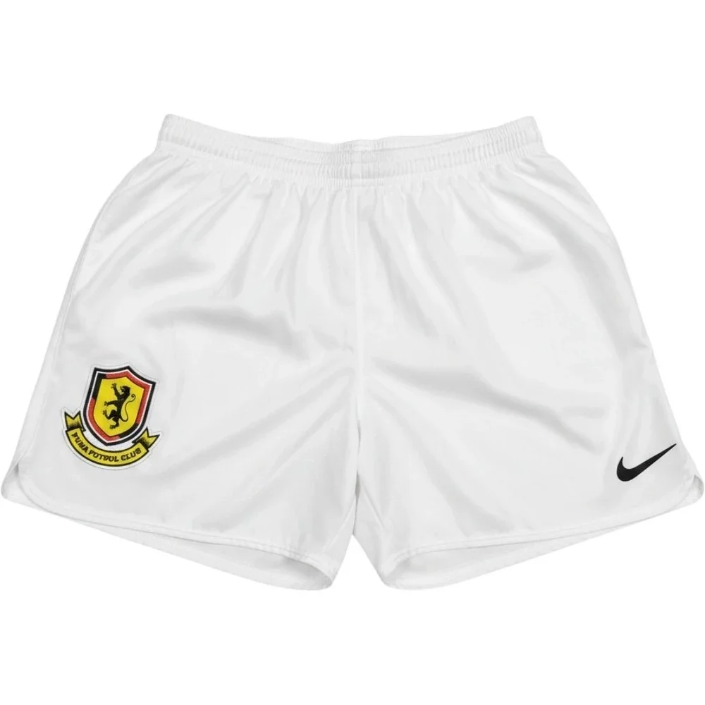 Nike Soccer Shorts Mens Small White Excellent Puma Futbol Club Dri-FIT Slim Fit